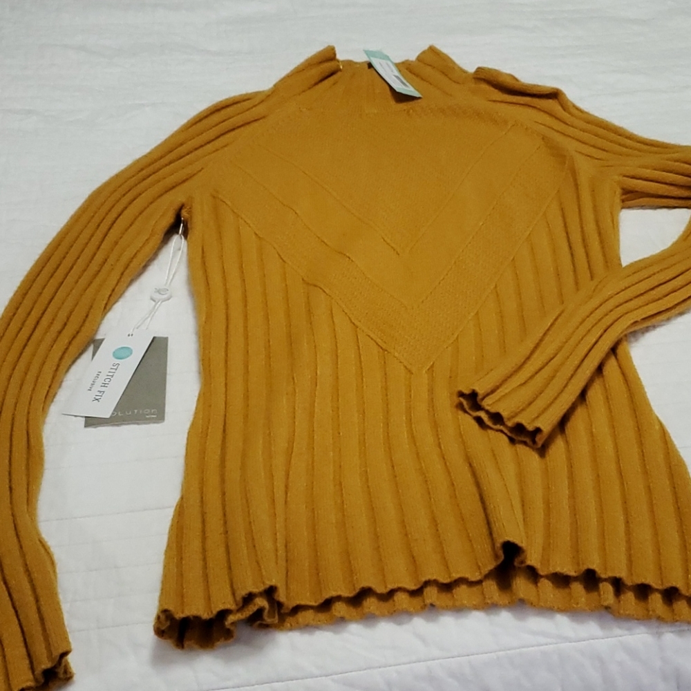 Mustard sweater